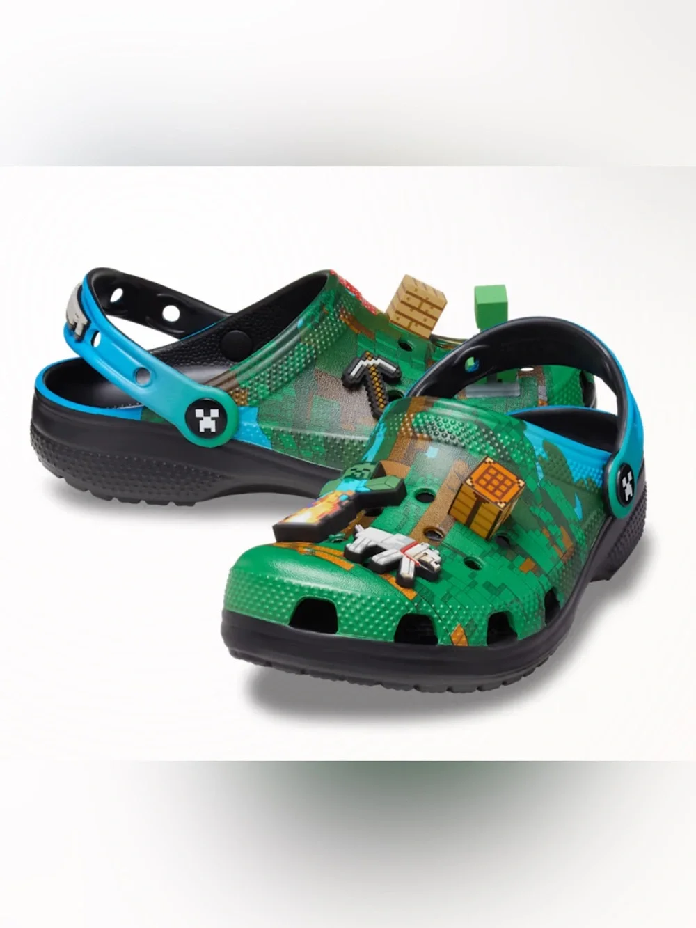 NWT - Kids' Minecraft Classic Clog - Size  12C